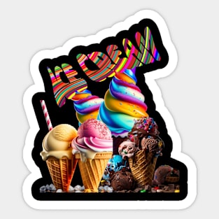 Ice Cream Sticker